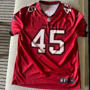 Devin White Tampa Bay Buccaneers Nike Legend Jersey - Red Adult Large